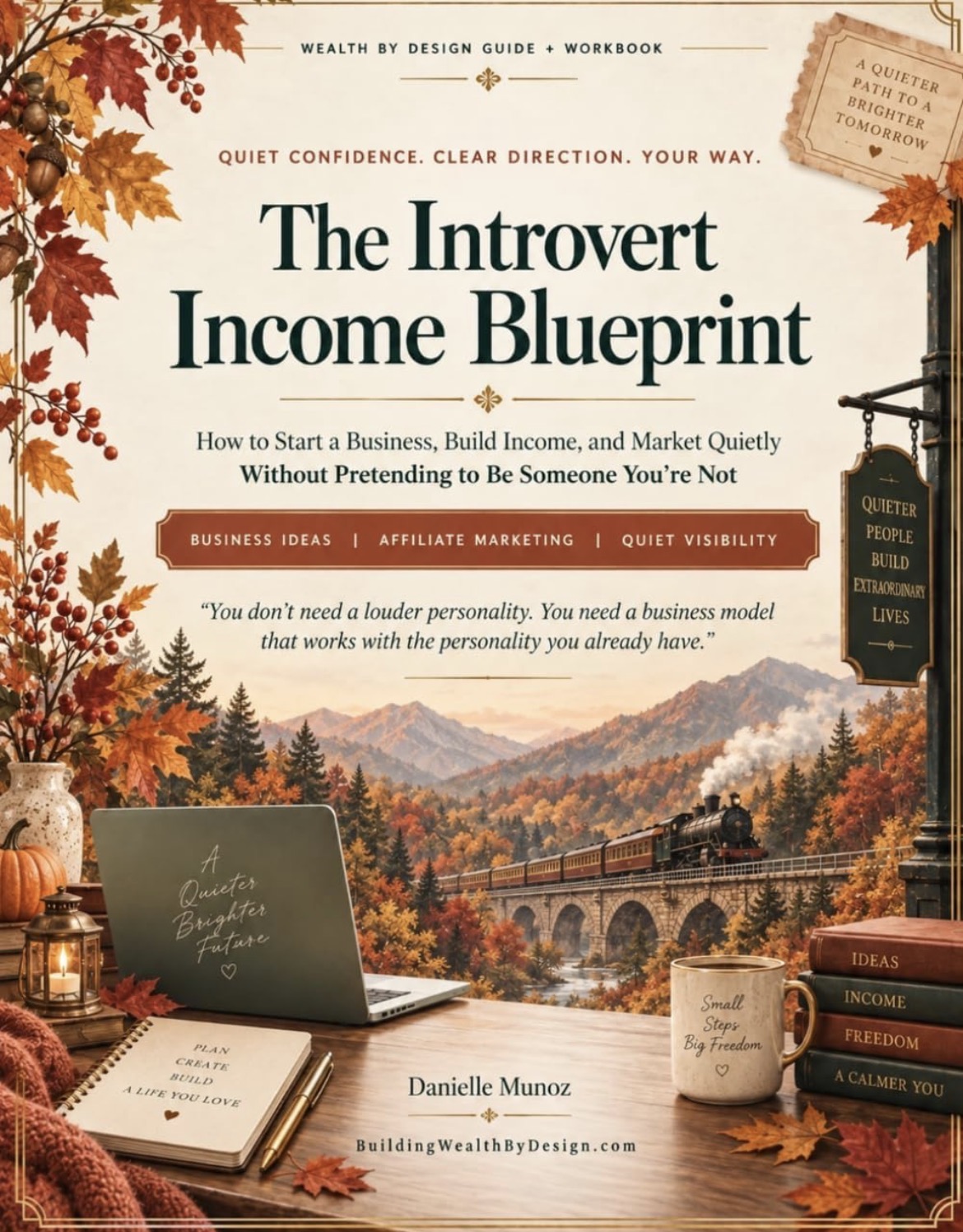 The Introvert Income Blueprint cover